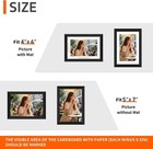 5x7 Black Picture Frame  Tabletop   Wall Display Photo Frame