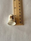 Feline Thimble Vintage Souvenir Collectible