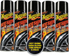 Meguiar s G13815 Hot Shine Tire Coating  High Gloss Spray     15oz  5 Pack