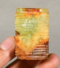 4cm Chinese Hongshan Culture Old Jade Carve Feng Shui Sacrifice Yucong Yuzong