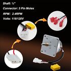 For Quadrafire Auger Feed Motor 1200  Castile  Santa Fe  Contour  E2  Trekker 