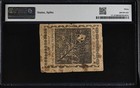 1779 Continental Colonial Currency Cc-87  1 Dollar Pmg Vf 30 Net