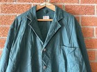 Vintage 60s Harpoon British Green Work Chore Jacket Workwear Rare Made In Uk