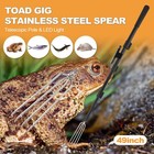 Smarkey Fish Harpoon Spear Gig Gaff Fork Hook Tool Black