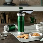 Biscuit Cookie Press Design Line  Green  Made In Italy  20 Shapes  2 Cookie S   
