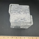 13 Vintage Mcm Acrylic Lucite Coasters With Holder
