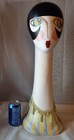 Silvestri Lily Flapper Head Bust Mannequin By Diana Cyzon Decor Item  s