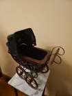 Victorian Vintage Antique Baby Stroller Carriage Doll Buggy  Wood   Metal
