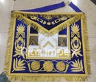 Masonic Grand Lodge Worshipful Master Apron Blue With Chain Collar And Jewel