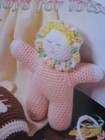 Toys For Tots  Doll   Football   2102-10   Vintage Crochet  Pattern