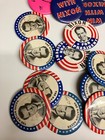 Lot Of 85    Original Vintage Richard Nixon Pinback Political Buttons