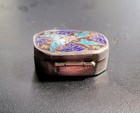 Vintage Sterling Silver 925 Oval Trinket Pill Box