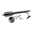 Stainless Steel 28  Universal Tilt Manual Steering Column With 9 Hole Wheel