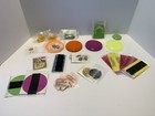 Kellogg   s Cereal Premium Prizes 1980s Lot Of 24 Items Frisbees Stencils Doodles