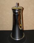 Vintage 1930 s Foreman Brothers Chrome Lighthouse Cocktail Shaker With Recipes