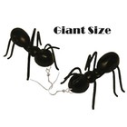 Huge Funky Giant Black Ant Earrings Picnic Bug Summer Insect Gag Novelty Jewelry