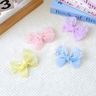 4 Pcs Dog Hair Bows Clips Pet Hair Accessories Puppy Kitten Barrette Clip