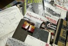 Large Wwii Veteran Foot Locker Contents Lot Manuals Magazines Mail Records