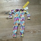 Bums   Roses Fruit Print Zip Coverall One-piece 0-3 Months Multicolor