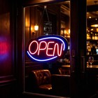 Large Led Open Sign Neon Light Bright For Restaurant Bar Pub Shop Store Business
