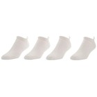 Men s Ben Hogan Rolled Tab Socks - 4 Pack - White 7-12