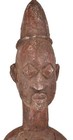 Yoruba Female Figure Lifting Breasts Nigeria