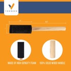 48count - 1  Disposable Poly Foam Brushes For All Paints  Stains  Varnish   Glue