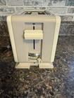 Vintage Toastmaster Toaster Beige With Floral Hippie Design Retro Appliance
