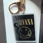 Nirvana 3d Motion Double-sided Keychain Rock   Pop Music