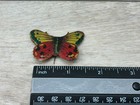 Vintage Cracker Jack Butterfly Pin Brooch Premium Tinplate Rare Prize Toy Insect