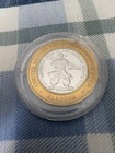 Aladdin Las Vegas Nv  Casino  10 Gaming Token  999 Fine Silver Strike 