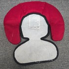 Car Seat Head Support Infant Body Pillow Red Gray Travel Accessory Replacement