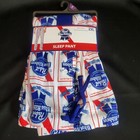 Pabst Blue Ribbon Beer Vintage Logo Sleep Pajama Lounge Pants 2xl New Nwt