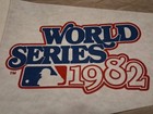 Milwaukee Brewers 1982 World Series Vintage Mlb Pennant St Louis Cardinals