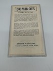 Vintage White Dominoes Crisloid Plastics Inc  Hard See-thru Case   Instruction