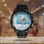 Metallica Black Stainless Steel Watch Gne New225 Gift Box Included For Men Women