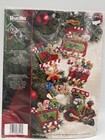 Bucilla Felt Christmas Tree Ornaments  86157  candy Express  4 x4 5  Set Of 6