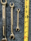Snap On Double Flare Nut End Wrench Set  5pc   sae     older Style     see Pics    b