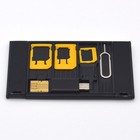 5pcs set Sim Otg Phone Smartphone Reader Set Micro Sim And Nano Adapter