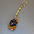 Japanese Hon Tsuishu Strap Square Lacquer Netsuke Carving