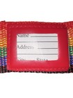 Rainbow Adjustable Luggage Strap Belt Travel Suitcase Secure Strap W  Id Tag