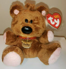 Ty Beanie Baby Pooky  garfield  Teddy Bear  5 Inch  New Mwmts Stuffed Animal Toy
