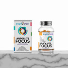 Bright Brain Absolute Focus Supplement -  1 Nootropic For Focus  Energy  Memory 