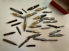 Vintage Lot Of Nibs Variety Of Brands Types Calligraphy Fountain Pen