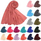 Maxi Hijabs Headscarves Muslim Women s Jersey Head Wrap Shawls Long Turban Soft
