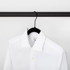 30ct Suit Flocked Hangers - Black  Velvet Clothes Hangers For Sweaters  Suits