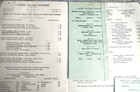 Vintage Louis Restaurant Menu Niagara Falls Ny October 1950