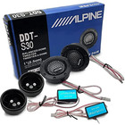25mm 360w Dome Balanced Car Stereo Speaker Audio Tweeter Crossove  Alpine Ddts30