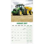 Tractors Calendar 2027  Farm Tractor Wall Calendar  Agricultural Monthly Planner