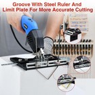 Hot Knife Foam Cutter Kit For Grooving sculpting cutting Air Cooled 200w-used